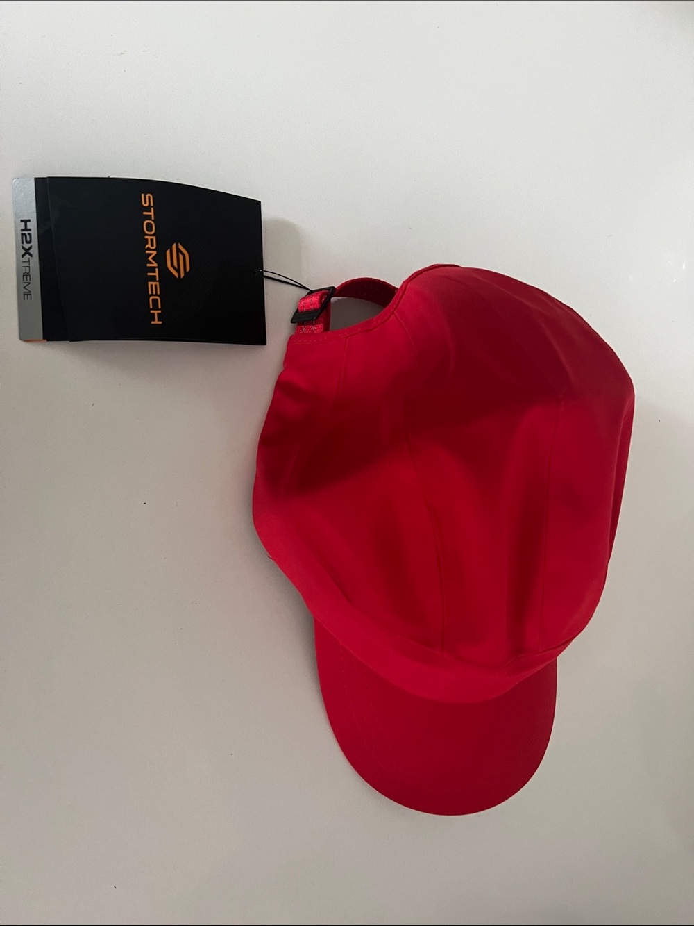NWT Stormtech CWX-1 Tsunami Waterproof Performance Cap - Bright Red - One Size